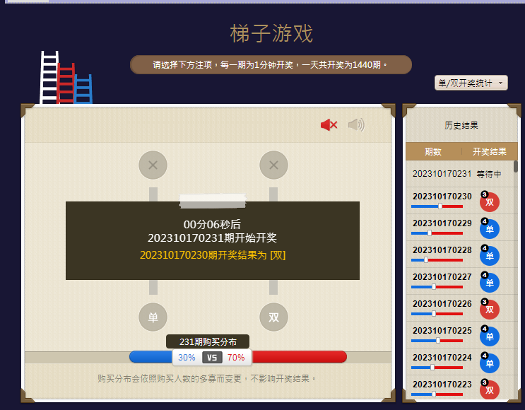 教学梯子这游戏看规律最简单的办法和实用技巧让你坐享其成